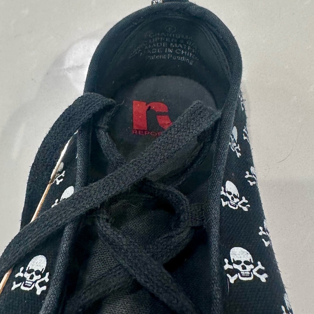 Super Rare Report Lace-Up Skull Y2K Sneakers - Picture 11 of 16